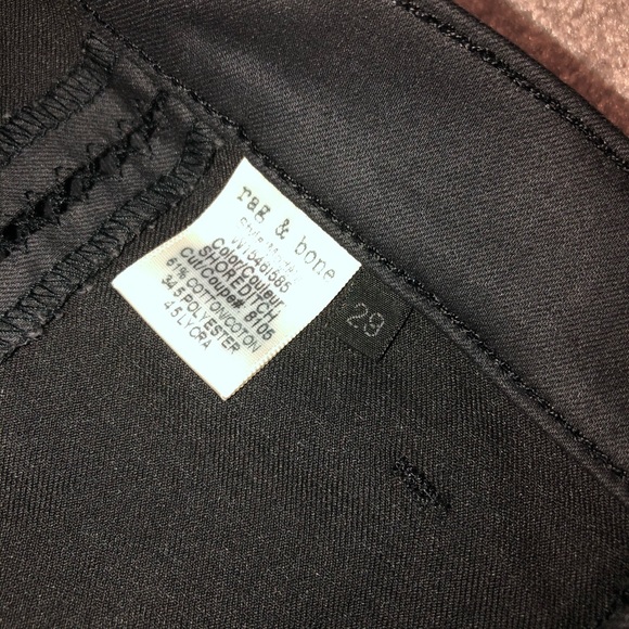 Rag and Bone Split Separating Jeans in Shoreditch - Picture 12 of 13